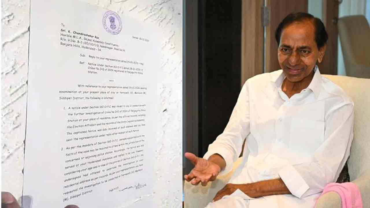 KTR | ఇది అహంకారం కాకపోతే మరేంటి? కేసీఆర్‌ నందినగర్ ఇంటికి నోటీసులు అంటించడంపై కేటీఆర్ ధ్వజం