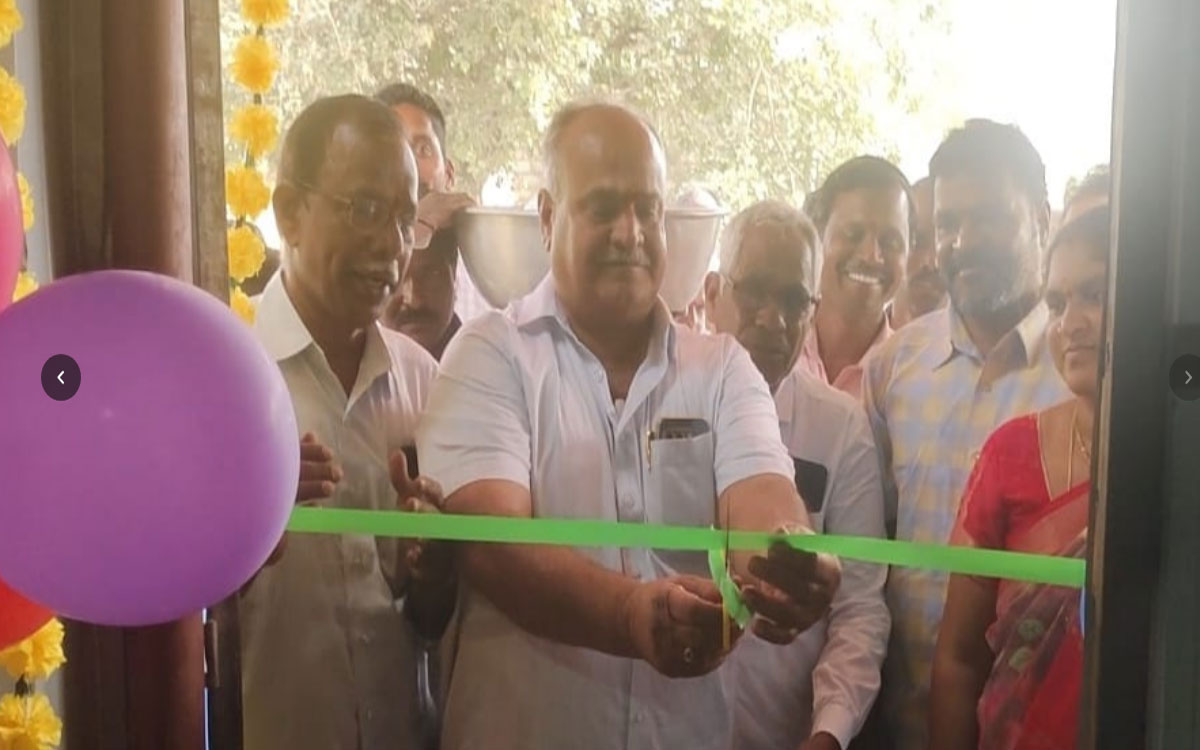 Chandur : గ్రామ‌స్తుల సౌక‌ర్యార్థం తాస్కానిగూడెంలో వాటర్ ప్లాంట్ ప్రారంభం