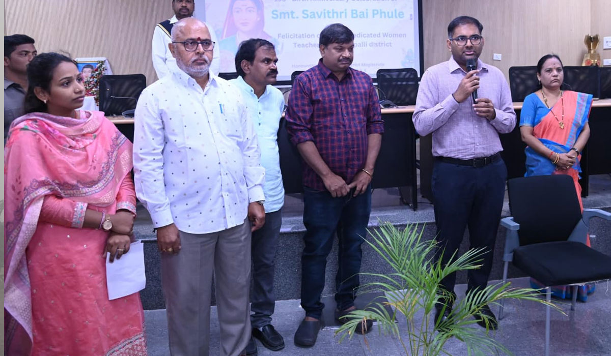 Koya Sri Harsha | విద్యార్థుల అభ్యున్నతికి కృషి.. పెద్దపల్లి కలెక్టర్‌ కోయ శ్రీ హర్ష