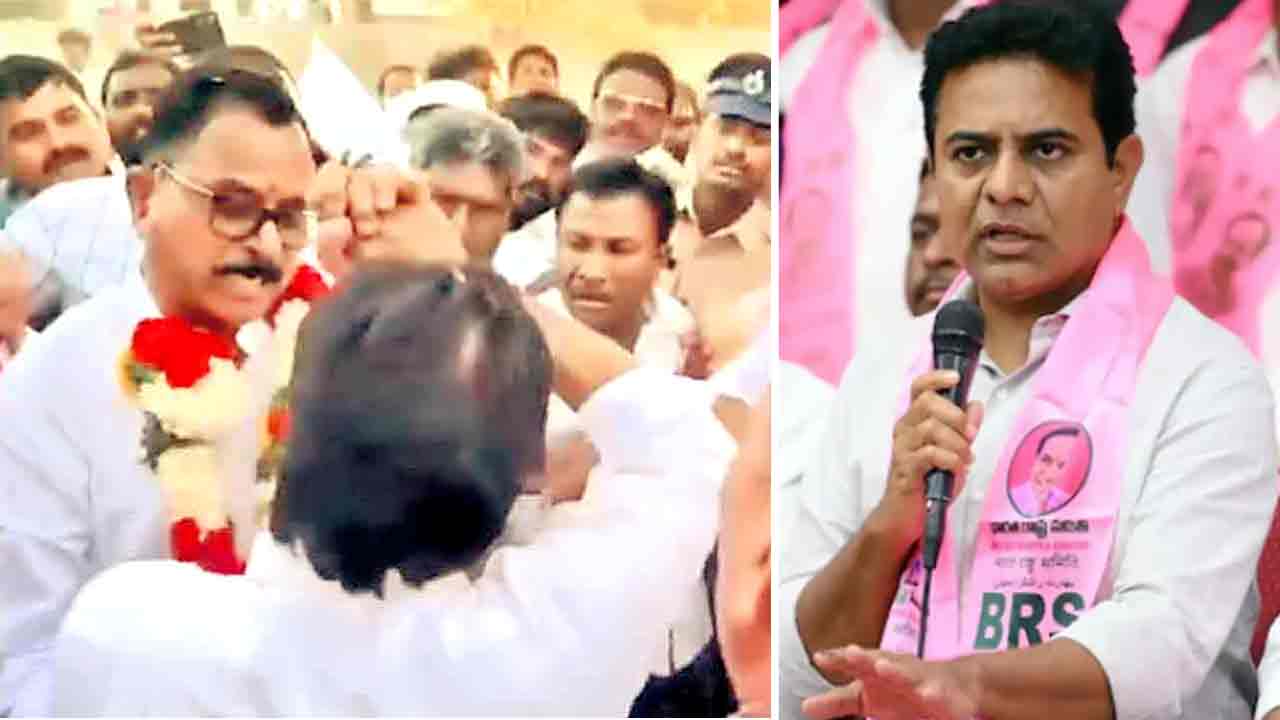 KTR | మల్లు రవి తక్షణమే క్షమాపణ చెప్పాలి.. ఎమ్మెల్యే విజయుడిపై దాడిని ఖండించిన కేటీఆర్