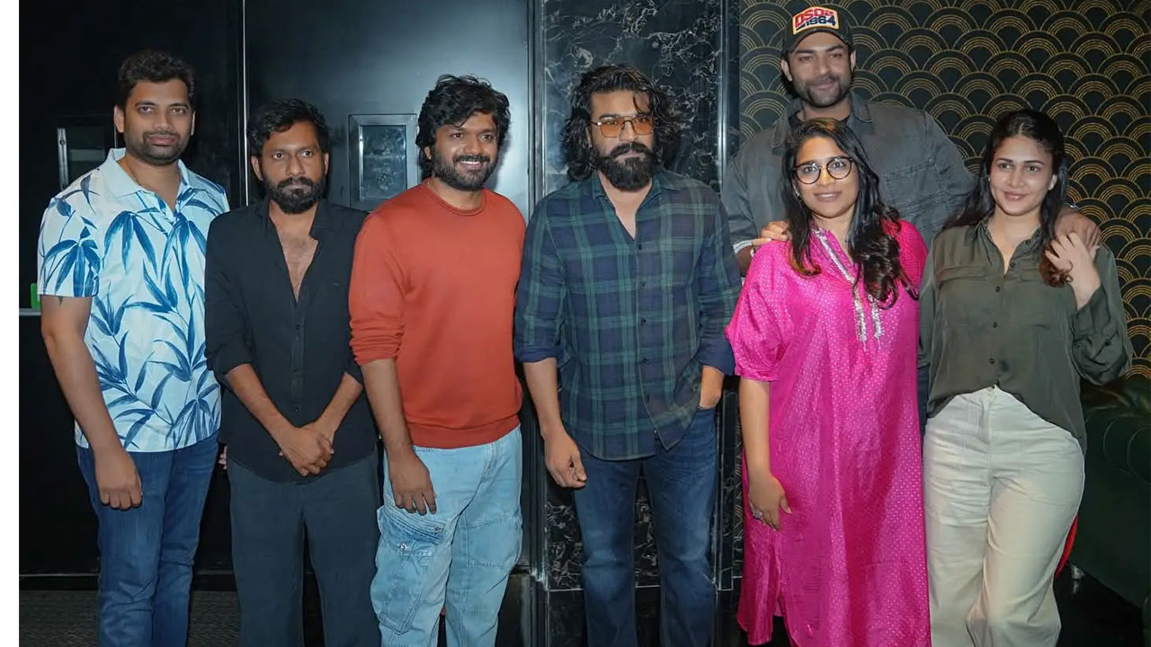 Ram Charan | ‘మన శంకర వరప్రసాద్ గారు’కు సూపర్ రెస్పాన్స్ ..చిరంజీవి వింటేజ్ ఎనర్జీకి రామ్ చరణ్ ఫిదా