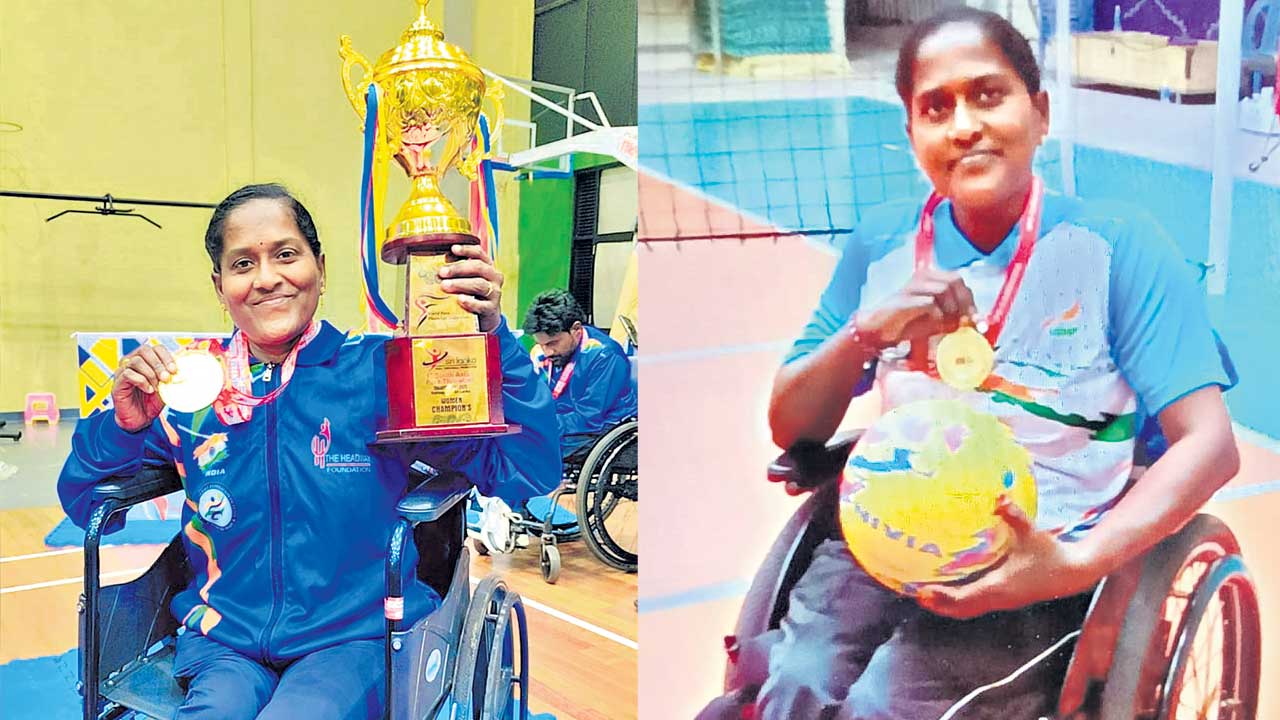 వైకల్యాన్ని త్రోసి రాణించి..