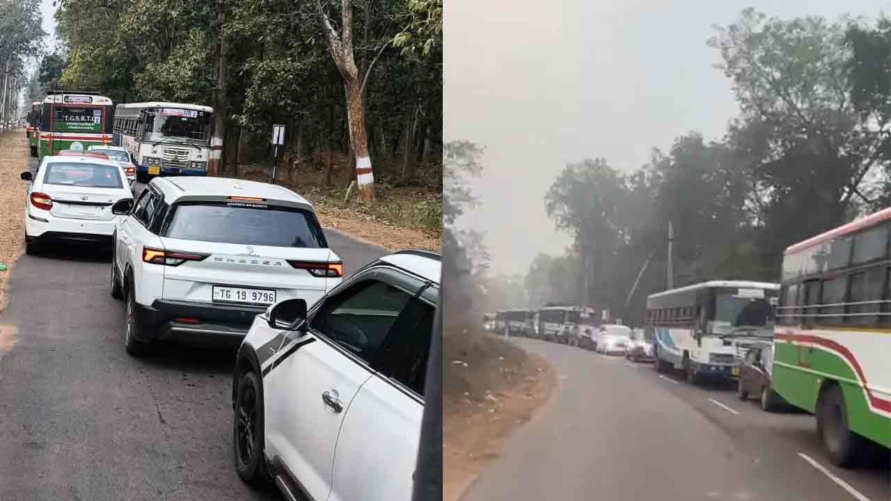 Medaram | మేడారంలో కొనసాగుతున్న ట్రాఫిక్‌జామ్.. కంట్రోల్ చేయలేక చేతులెత్తేసిన ప్రభుత్వ యంత్రాంగం