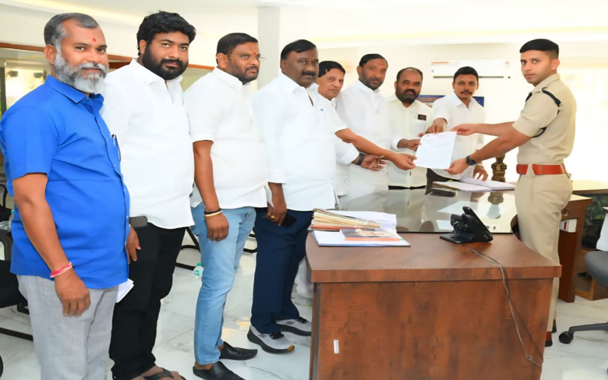 Nalgonda : సీఎం రేవంత్‌రెడ్డిపై న‌ల్ల‌గొండ ఎస్పీకి బీఆర్ఎస్ నేతల ఫిర్యాదు