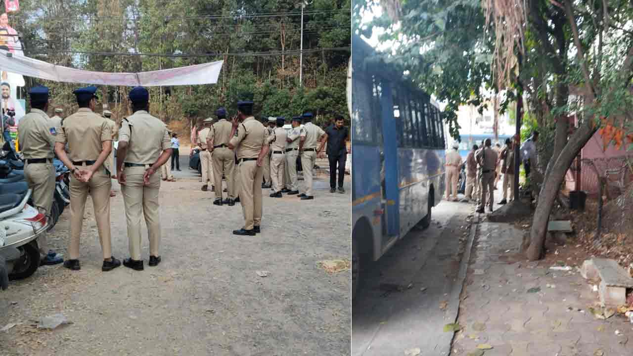 KTR | సిట్ విచారణకు కేటీఆర్.. జూబ్లీహిల్స్‌లో ఐదంచెల భద్రత