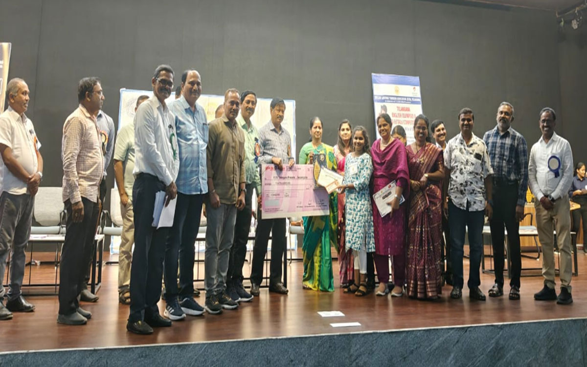 Samsthan Narayanapuram : ఇంగ్లీష్ ఒలింపియాడ్‌లో పుట్టపాక జ‌డ్పీహెచ్ఎస్ విద్యార్థినికి రాష్ట్ర స్థాయి రెండో ర్యాంక్