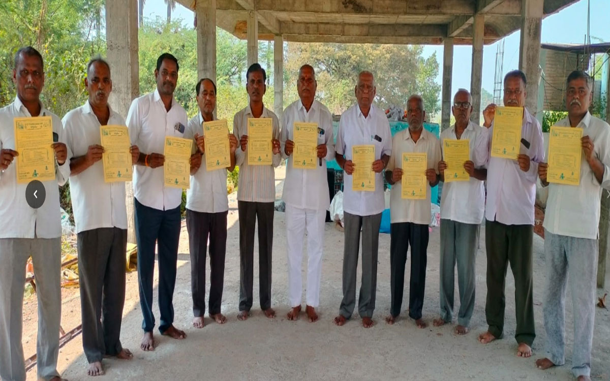 Rajapet : భక్త మార్కండేయ జయంతి కరపత్రాల ఆవిష్కరణ