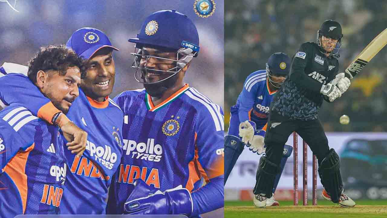 IND vs NZ | దంచేసిన శాంట్నర్, రవీంద్ర.. భారత్‌పై రికార్డు స్కోర్ కొట్టిన కివీస్..!