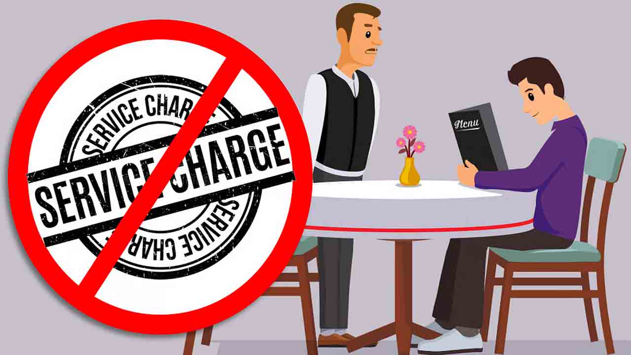 రెస్టారెంట్లు సర్వీస్‌ ఛార్జిని విధించరాదు