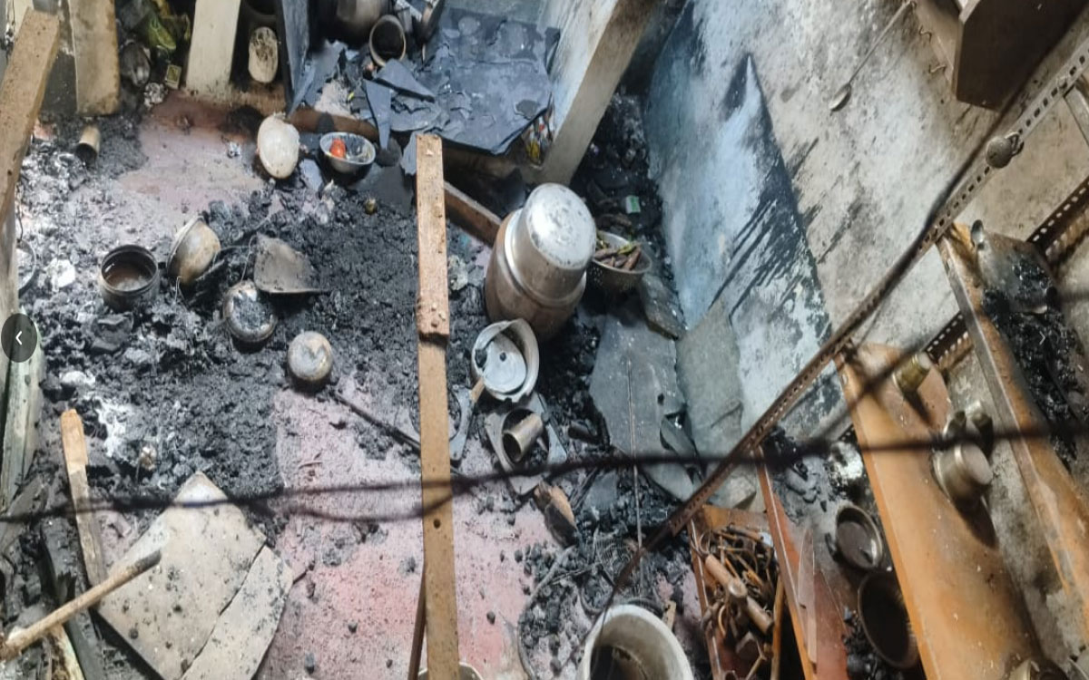 Penpahad : విద్యుత్‌ షార్ట్ సర్క్యూట్‌తో ఇల్లు దగ్ధం