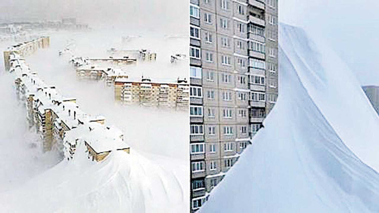 రష్యాలో మంచు విలయం