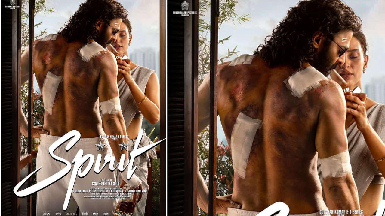 Spirit | ‘స్పిరిట్’ ఫస్ట్ పోస్టర్‌తో రెబల్ స్టార్ ప్రభాస్ ర్యాంపేజ్.. వంగా మార్క్ ఇంటెన్స్ లుక్ వైరల్