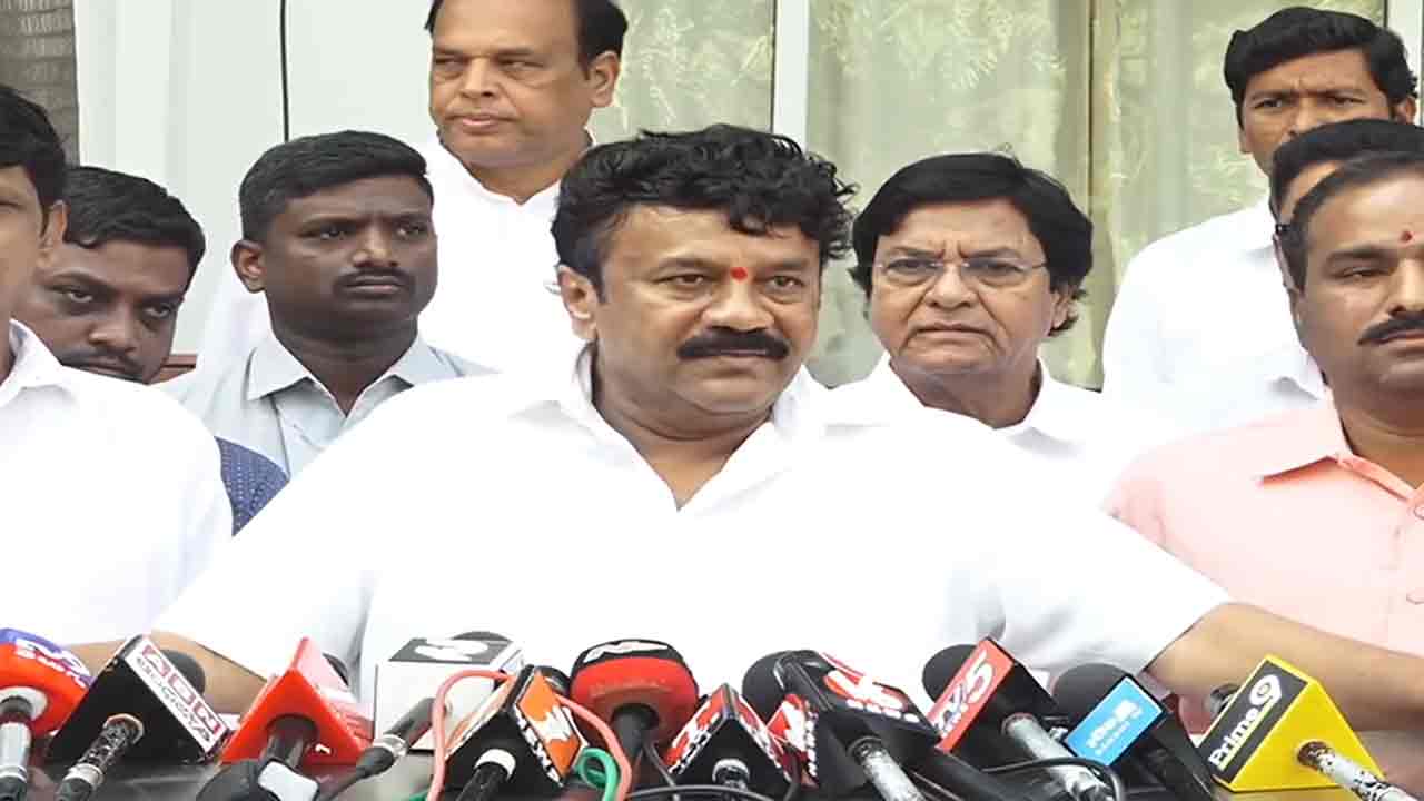 Talasani Srinivas Yadav | నిరసన తెలిపే హక్కు మాకు లేదా.. కాంగ్రెస్ సర్కార్‌ను నిలదీసిన తలసాని