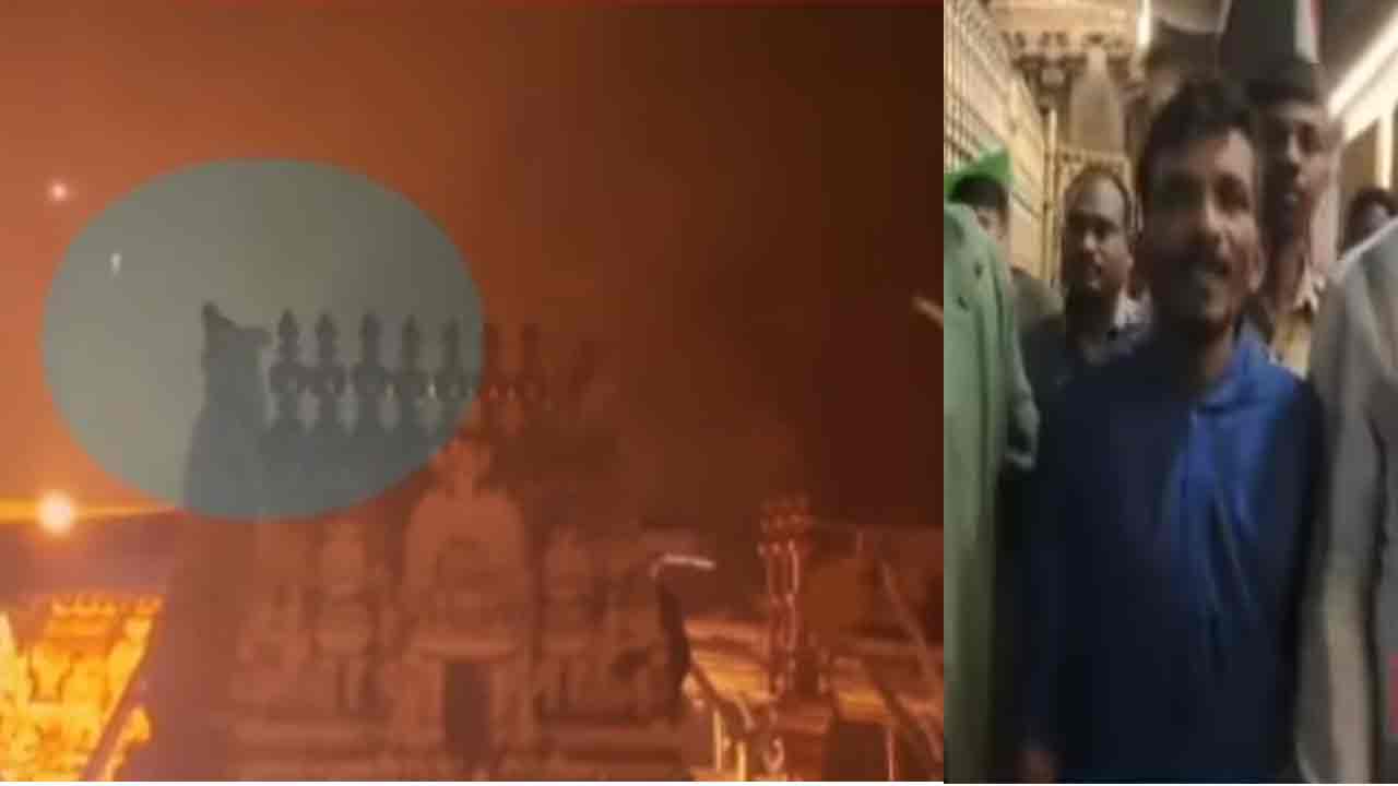 Tirupati | తిరుపతి గోవిందరాజస్వామి ఆలయంపైకి ఎక్కిన మందుబాబు.. మూడు గంటలు హైడ్రామా