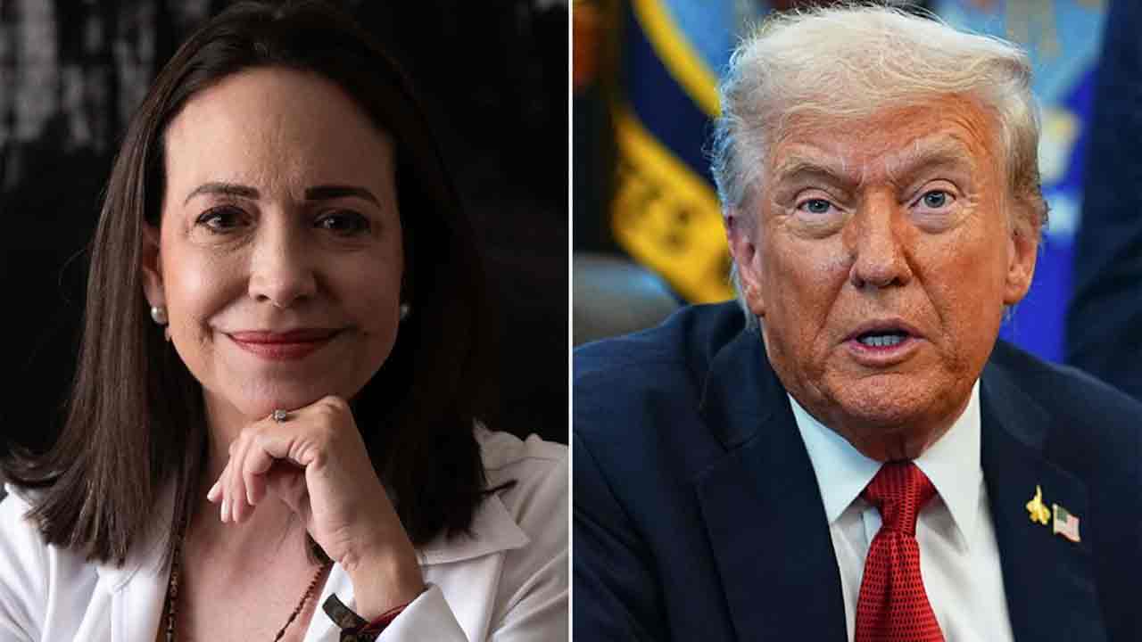 Trump – Machado | ఎట్టకేలకు నోబెల్ శాంతి బహుమతి అందుకున్న ట్రంప్..!