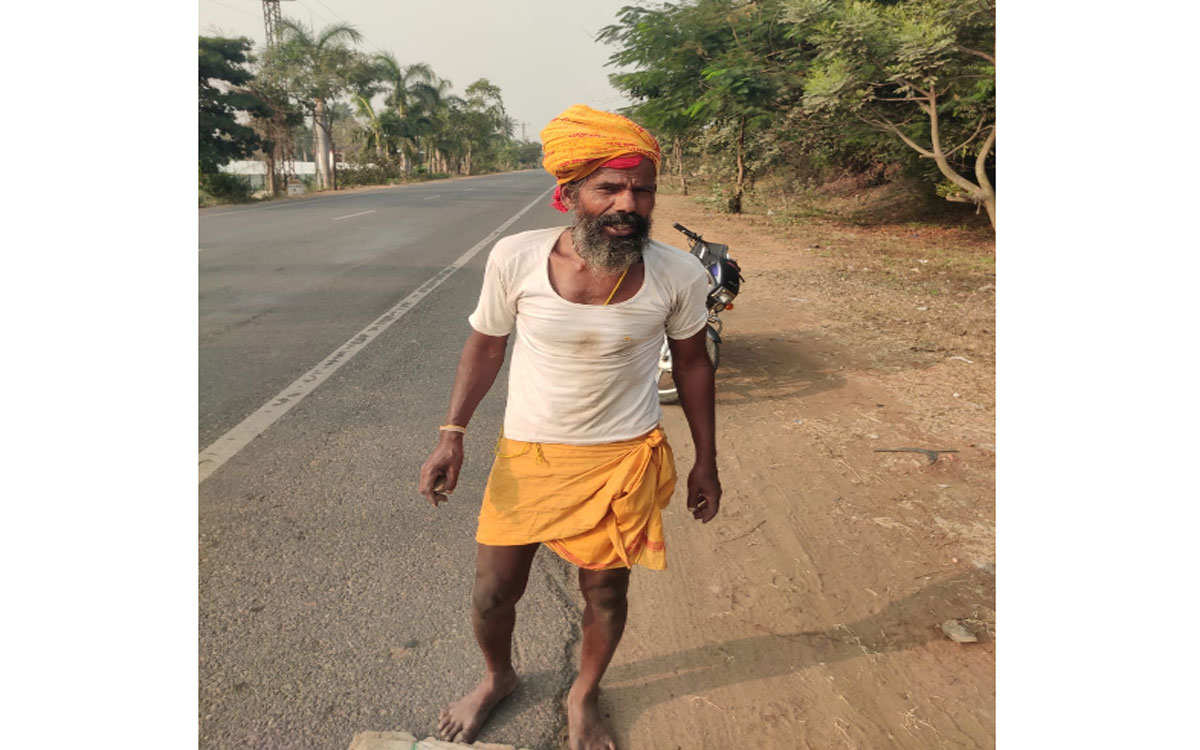 Rudrampur : గంగోత్రి నుండి రామేశ్వరం వరకు పాకుతూ ప్రయాణం