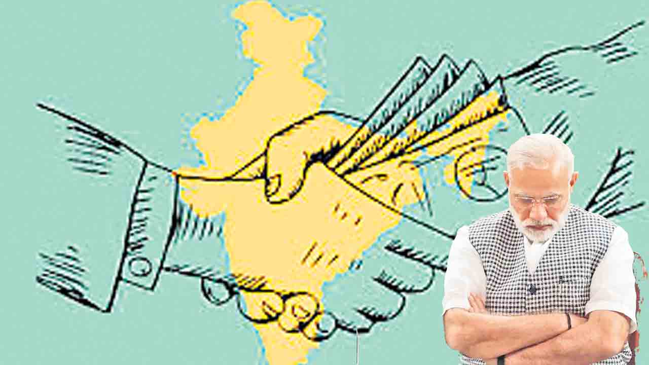 దేశంలో అవినీతి పైపైకి.. కరప్షన్‌ ఇండెక్స్‌లో భారత్‌కు 91వ ర్యాంకు