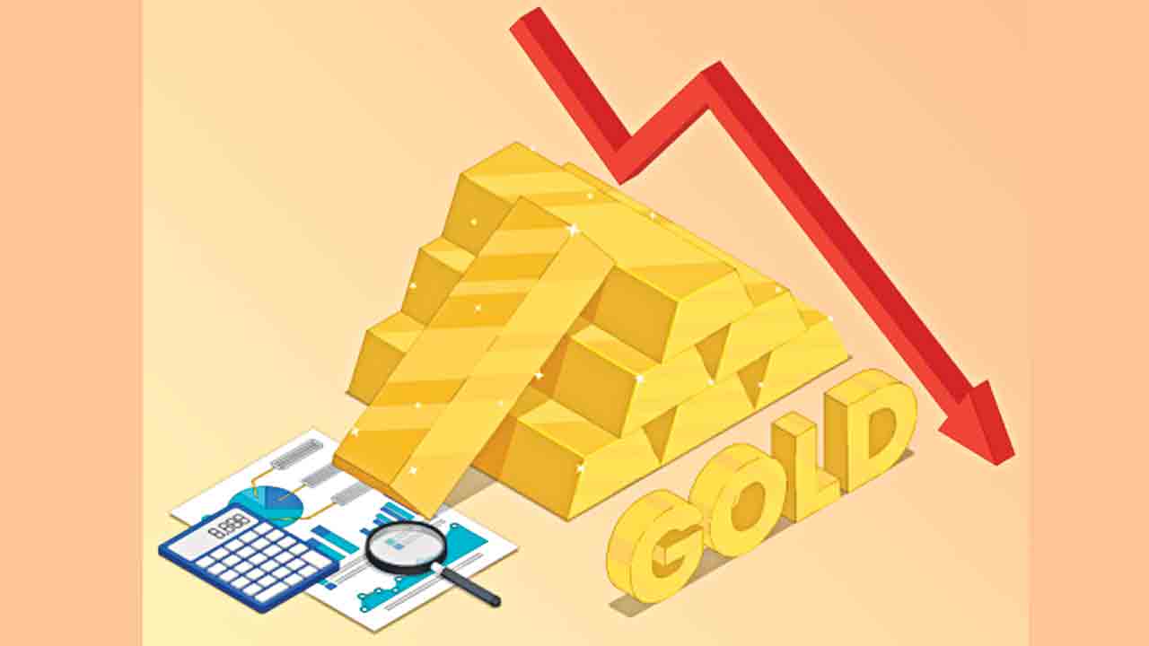 భారీగా తగ్గిన పుత్తడి ధరలు.. రూ.1,200 దిగొచ్చిన పదిగ్రాముల ధర