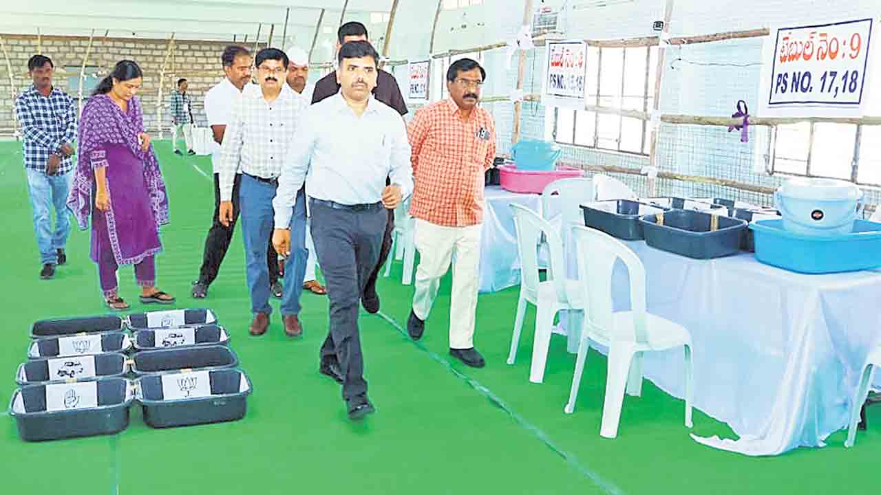 పట్టాభిషేకం ఎవరికో.. తేలేది నేడే.. ఉదయం 8గంటల నుంచి ఓట్ల లెక్కింపు ప్రారంభం