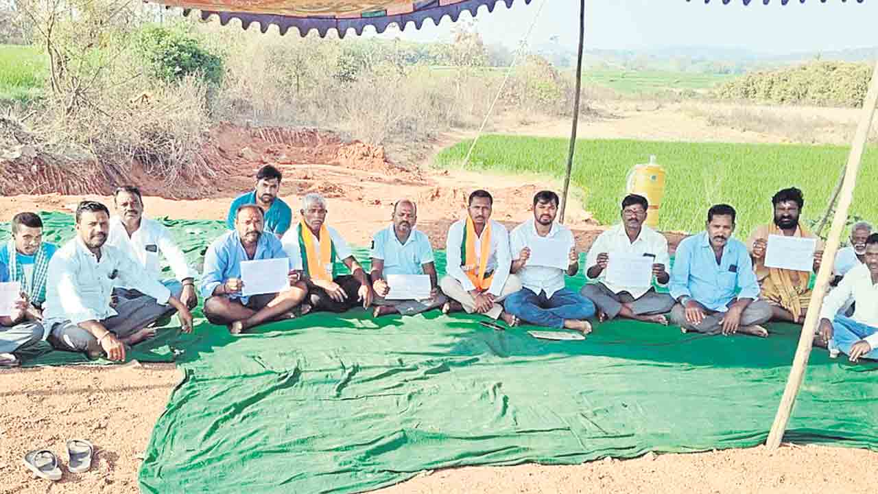 కెనాల్‌ కోసం రణం.. రంగనాయకసాగర్‌ ఎల్‌ఎం-6 కెనాల్‌ నిర్మాణంలో సర్కారు జాప్యం