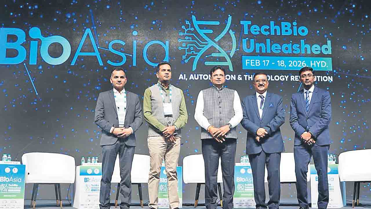 జీడీపీ @ 3 ట్రిలియన్‌ డాలర్లు లక్ష్యం.. బయో ఏషియా-2026 ముగింపు వేడుకలో రాష్ట్ర ఐటీ శాఖ మంత్రి శ్రీధర్‌ బాబు