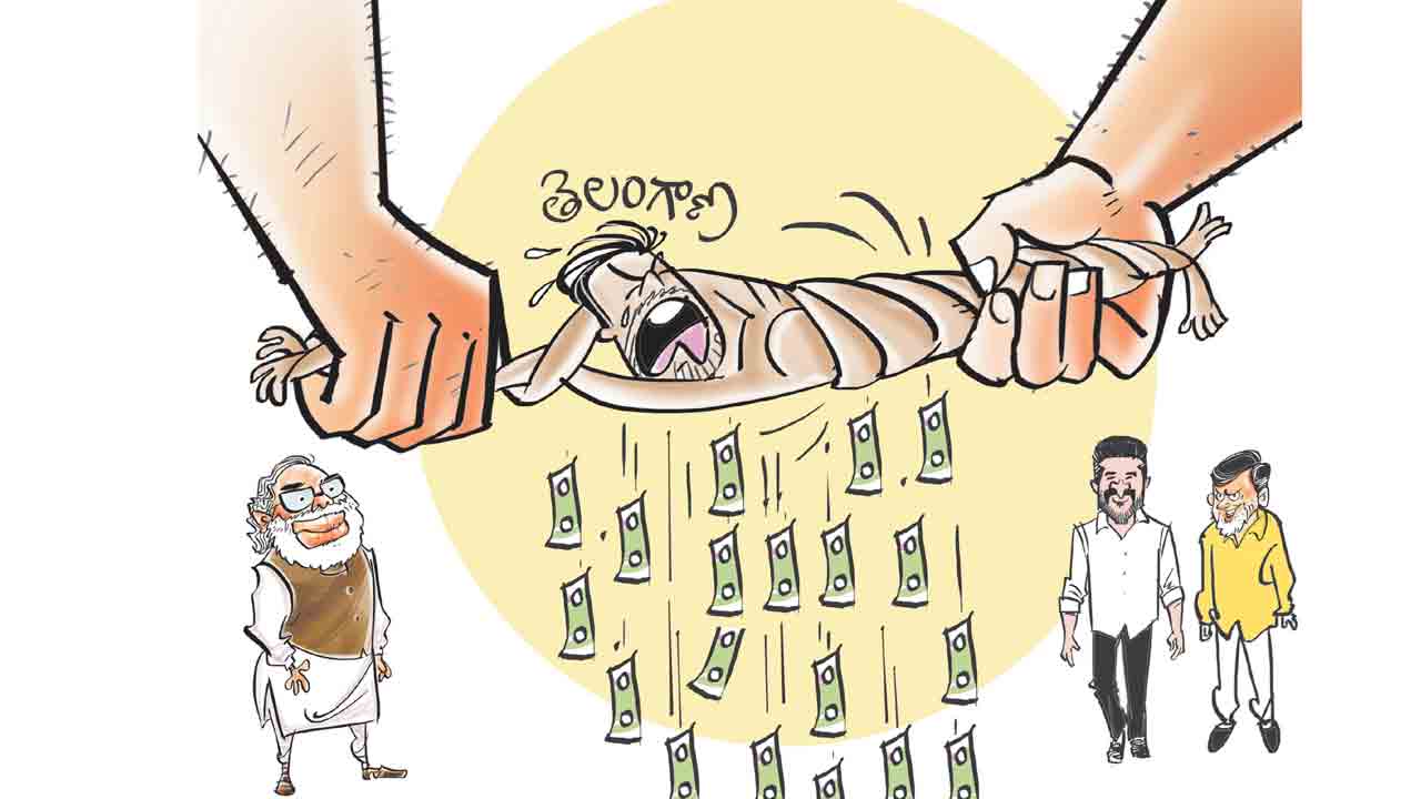 కార్పొరేట్‌ కబ్జాలో తెలంగాణ