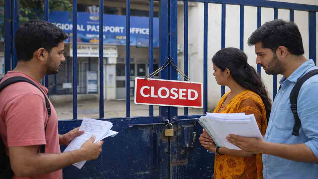 26న పాస్‌పోర్ట్‌ గ్రీవెన్స్‌ రద్దు