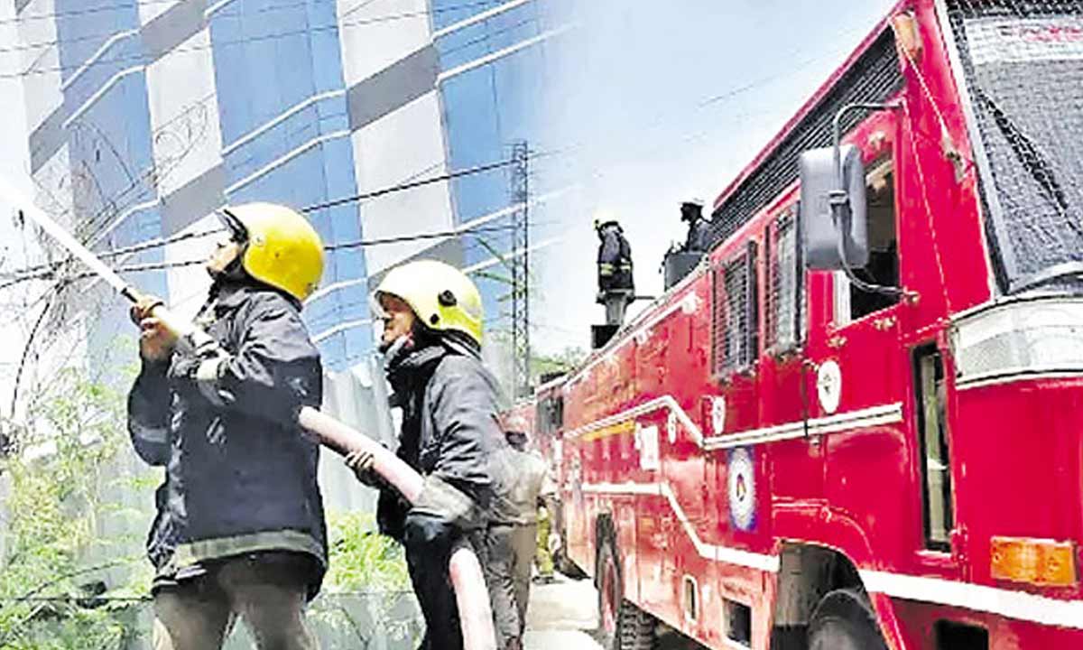 ఆలస్యంగా మేల్కొన్న అగ్నిమాపకశాఖ