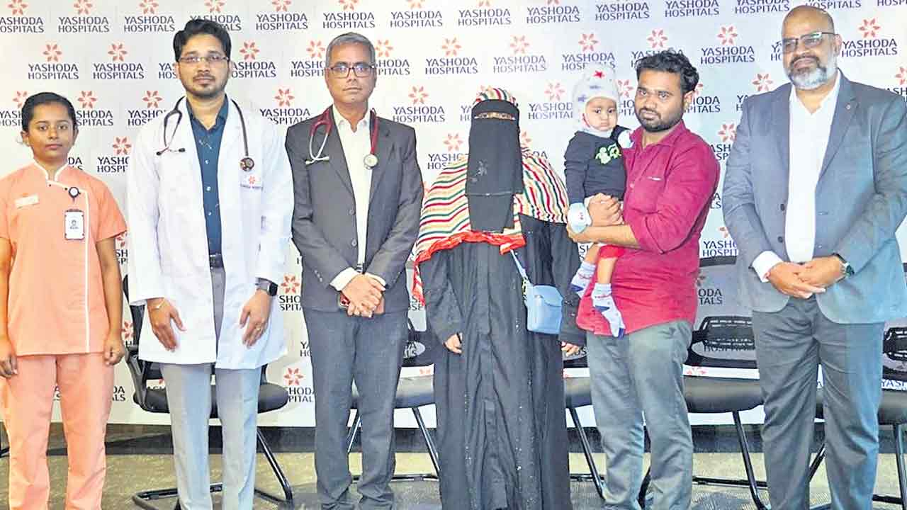 10 నెలల చిన్నారికి అరుదైన వ్యాధి