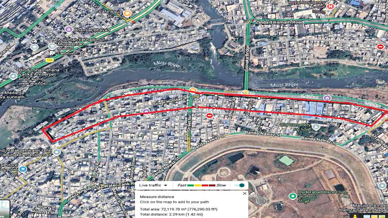 మూసీ బఫర్‌.. జనం ఫికర్‌!