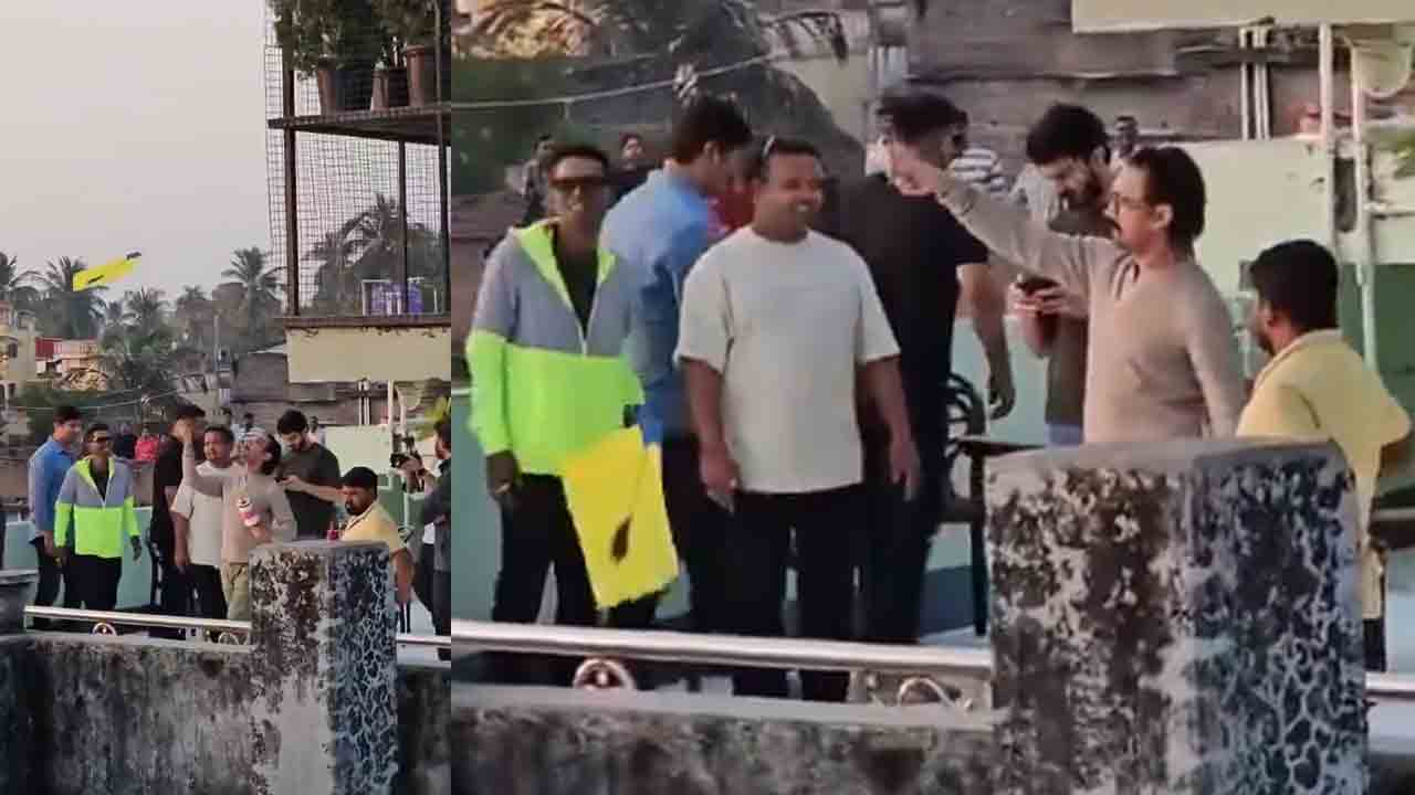 Aamir khan | గాలిపటం ఎగరేసిన అమీర్ ఖాన్‌.. ఇంతకీ ఎక్కడో తెలుసా..?