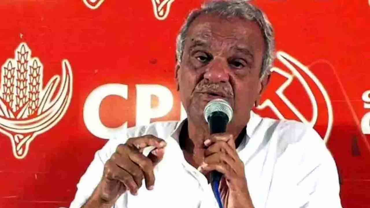 మావోయిస్టులు లొంగిపోతే ఉద్యమాలు ఆగవు : సీపీఐ నేత నారాయణ