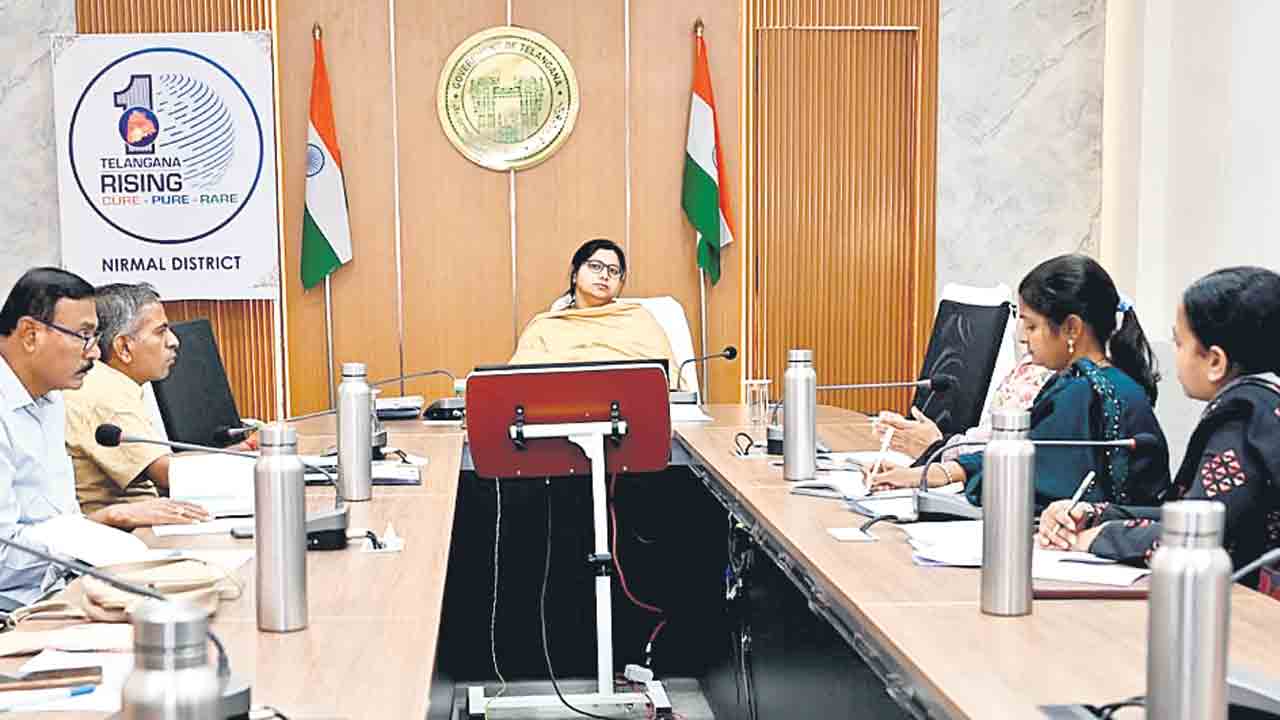 వ్యవసాయం లాభసాటిగా మార్చేలా చేయూత నివ్వాలి.. నిర్మల్‌ కలెక్టర్‌ అభిలాష అభినవ్‌