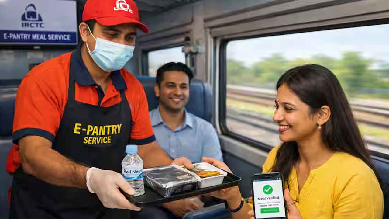 E-Pantry | ఇకపై రైళ్లలో సులువుగా ఫుడ్‌ ఆర్డర్‌.. ఇ-ప్యాంట్రీ సేవలు అందుబాటులోకి