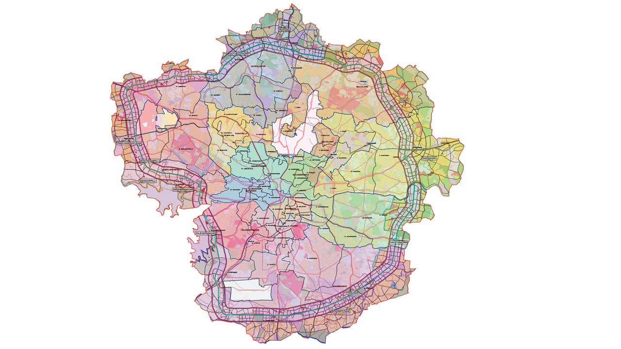 ఆరు అసెంబ్లీ నియోజకవరాసరిహద్దులు గందరగోళం