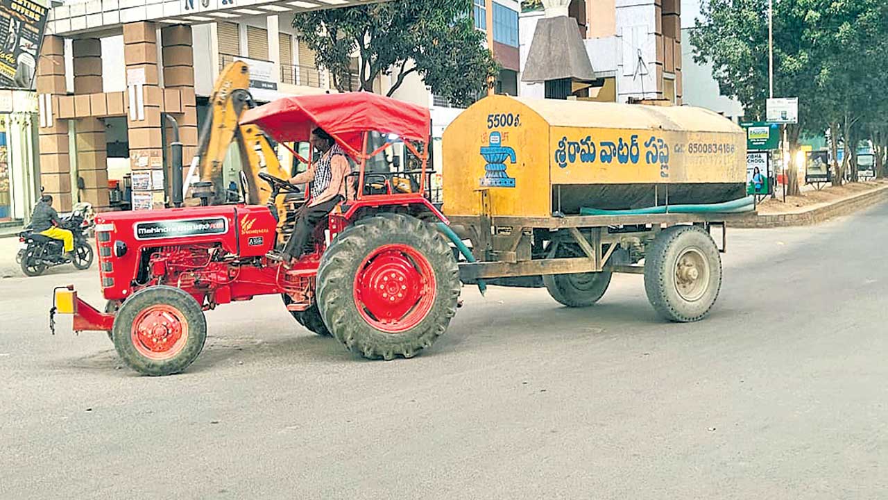 మేడ్చల్‌లో నీటి కటకట