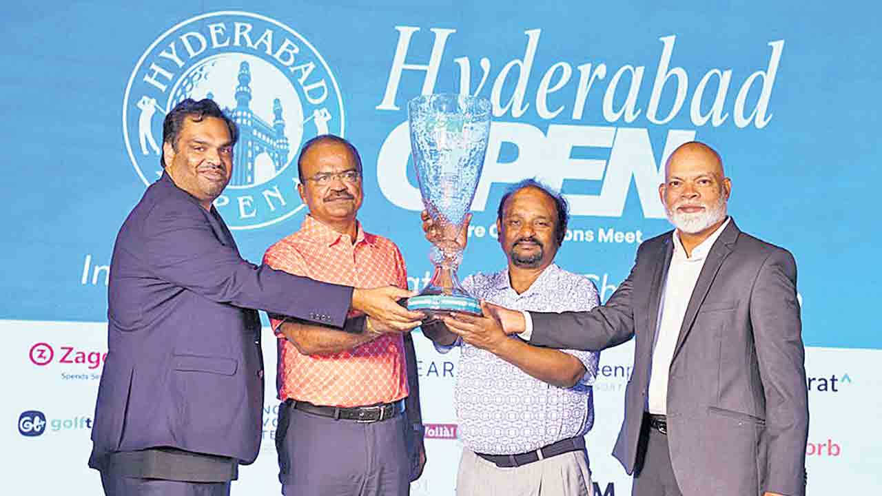 హైదరాబాద్‌ గోల్ఫ్‌ ఓపెన్‌ షురూ