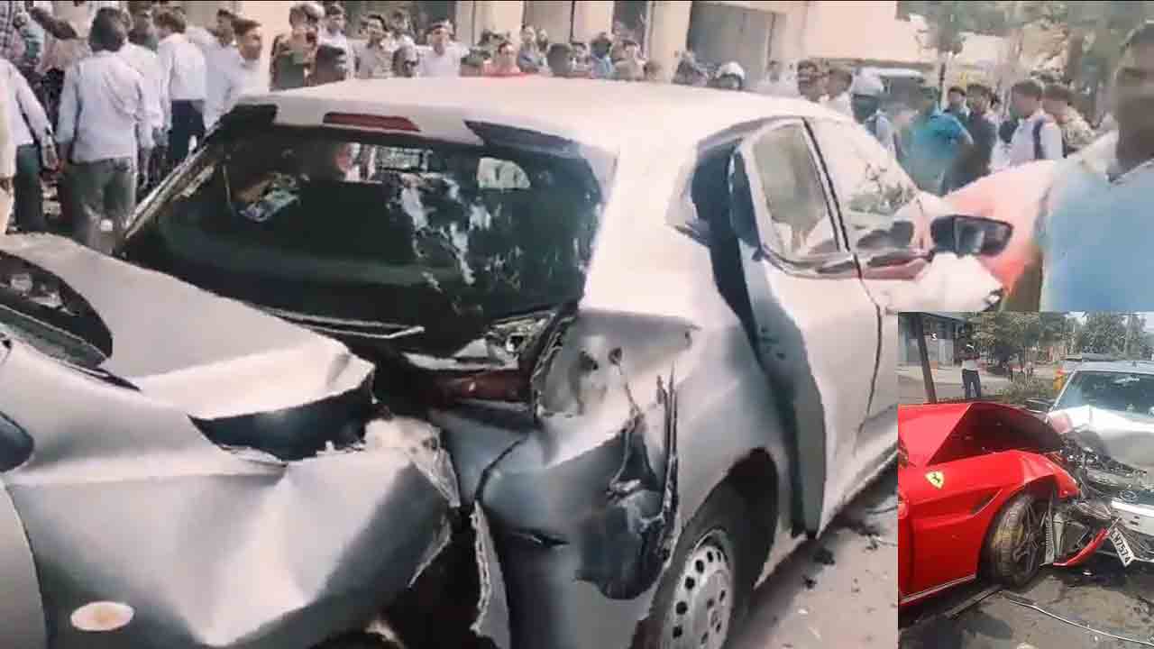 Road accident | జూబ్లీహిల్స్‌లో లగ్జరీ కారు బీభత్సం.. పలువురికి తీవ్ర గాయాలు