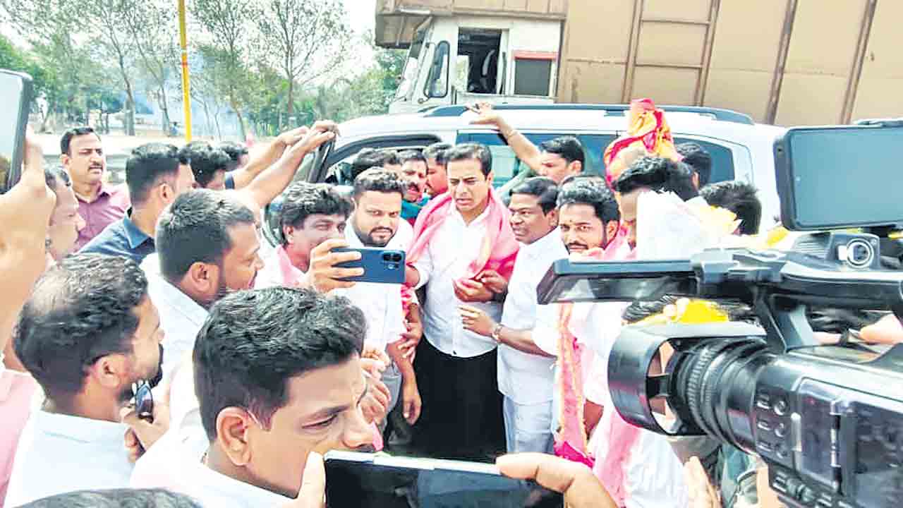 రామన్నకు ఘన స్వాగతం