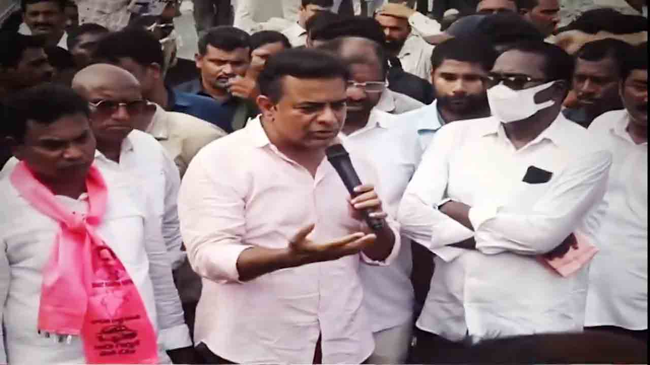 KTR | కోర్టుకు పోదాం.. మీకు రూపాయి ఖర్చు లేకుండా పార్టీ తరపున మేం కొట్లాడుతాం : వెలుగుమట్ల బాధితులతో కేటీఆర్‌