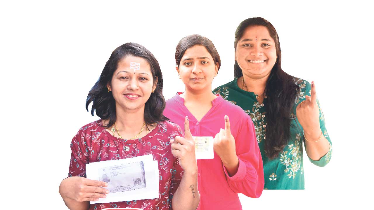 పోటెత్తి.. ఓటెత్తి