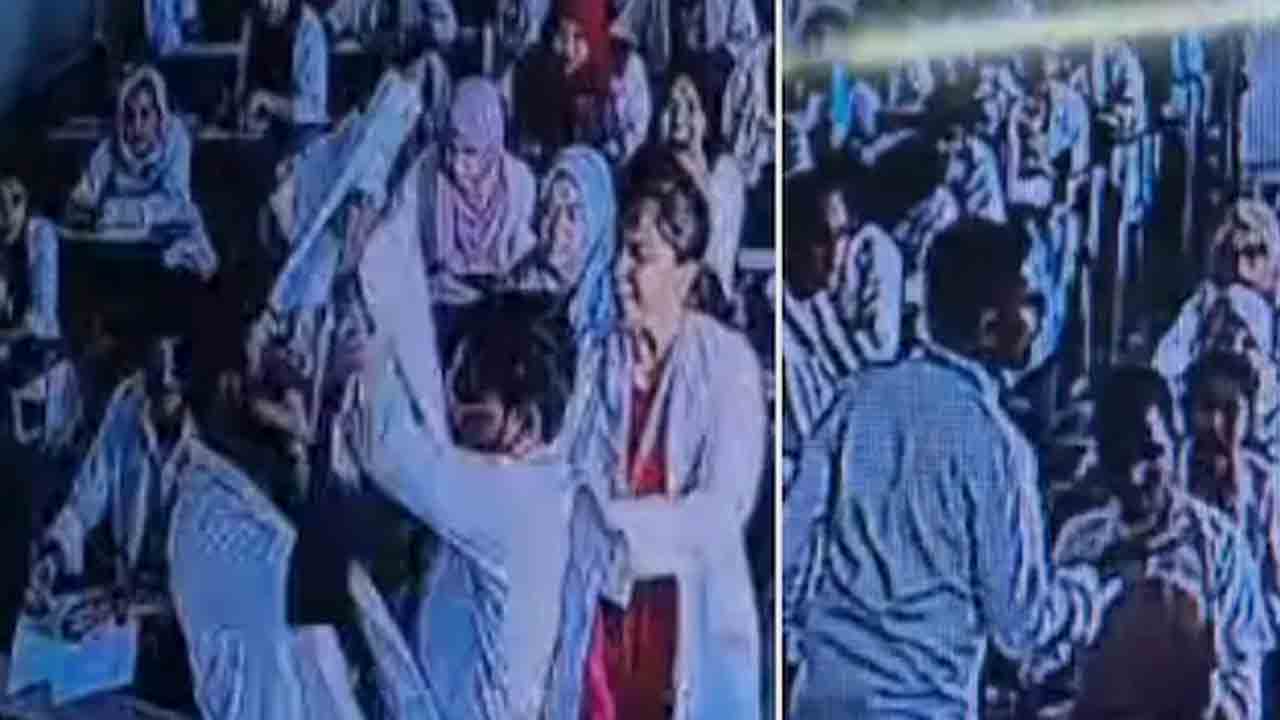 Watch: పరీక్షలో కాపీని అడ్డుకున్న ప్రొఫెసర్‌.. వైద్య విద్యార్థి దాడి, వీడియో వైరల్‌