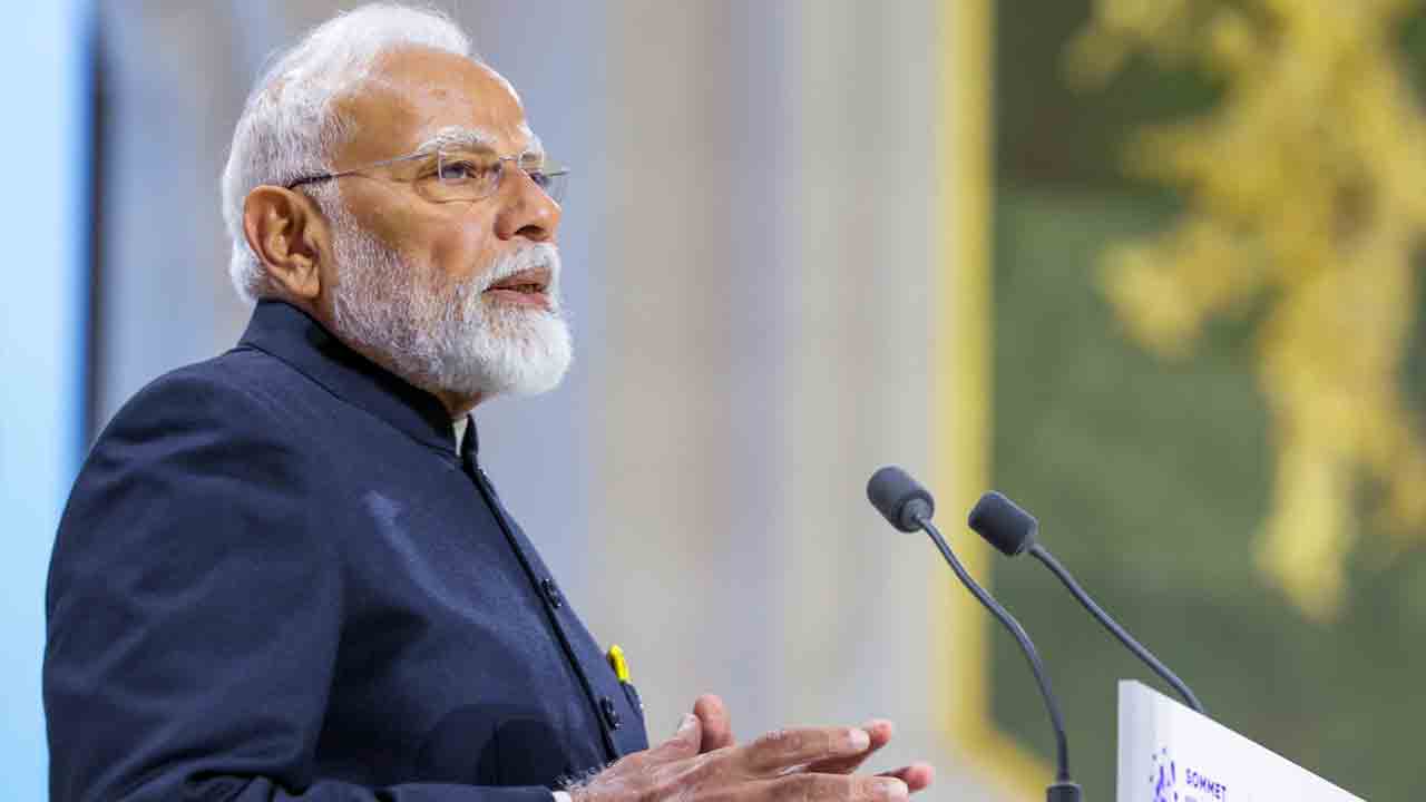 AI Impact Summit 2026 | ఏఐ మనలను శాసించొద్దు.. మనమే ఏఐని శాసించాలి : ప్రధాని మోదీ