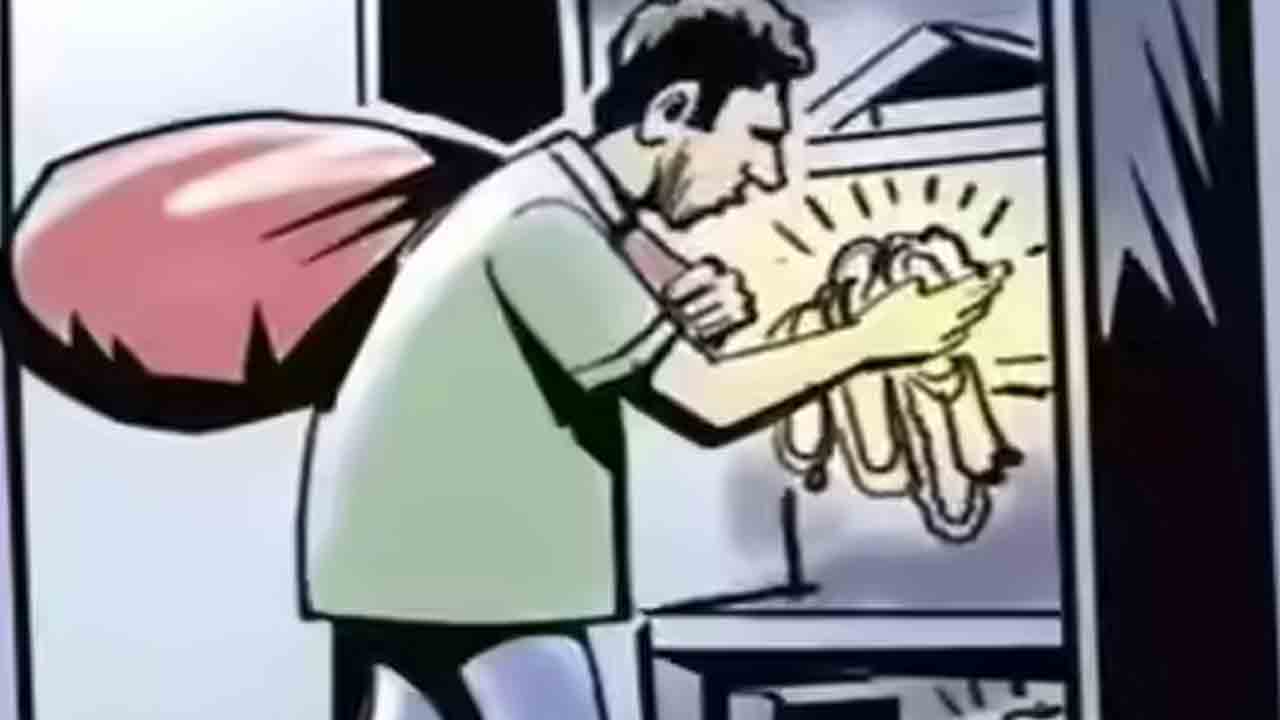 భార్యాభర్తల స్కెచ్‌తోనే చోరీలు