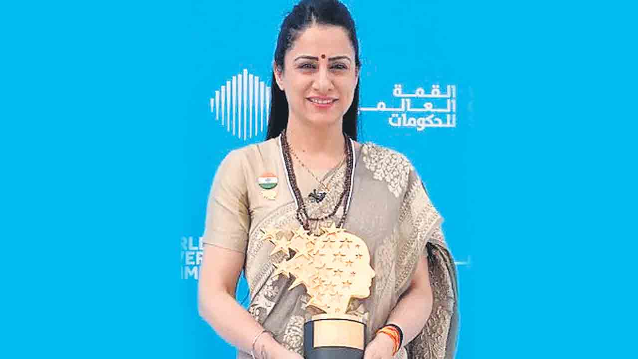 భారతీయ టీచర్‌కు గ్లోబల్‌ టీచర్‌ ప్రైజ్‌