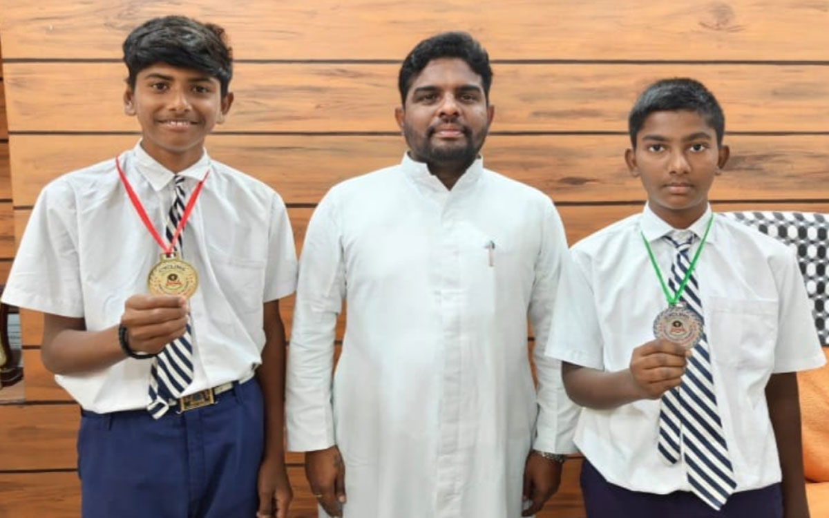 సెయింట్ జోసెఫ్ విద్యార్థుల స్వ‌ర్ణ విజ‌యం