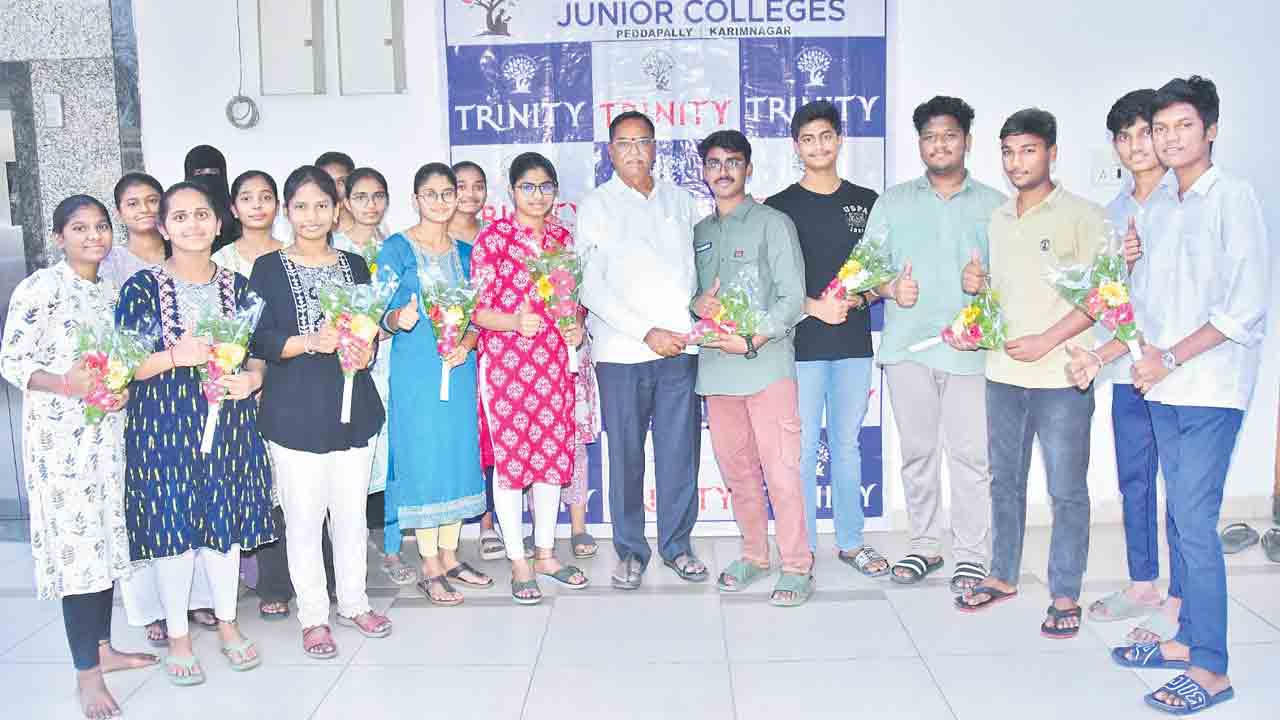 ట్రినిటీ విద్యార్థుల జయకేతనం