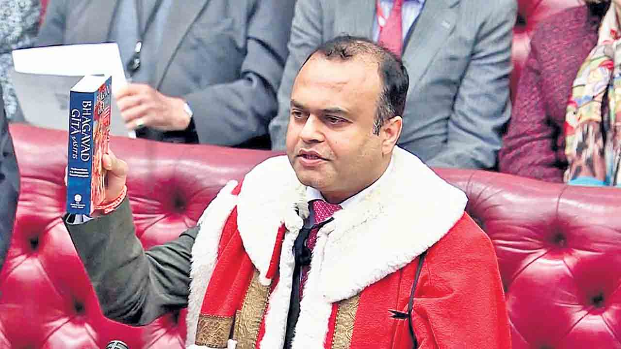 యూకే ఎగువ సభకు ఉదయ్‌ నాగరాజు