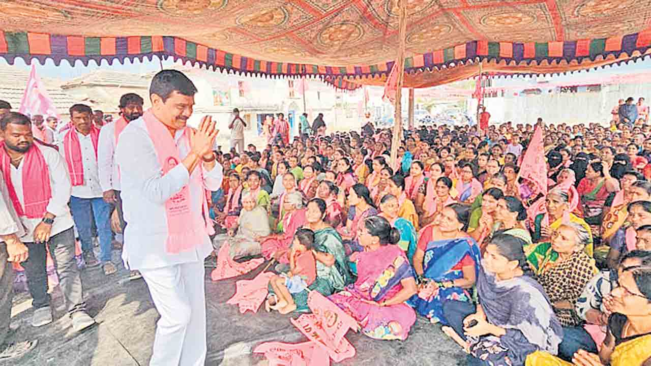 కాంగ్రెస్‌ పాలనలో ఆగిన అభివృద్ధి