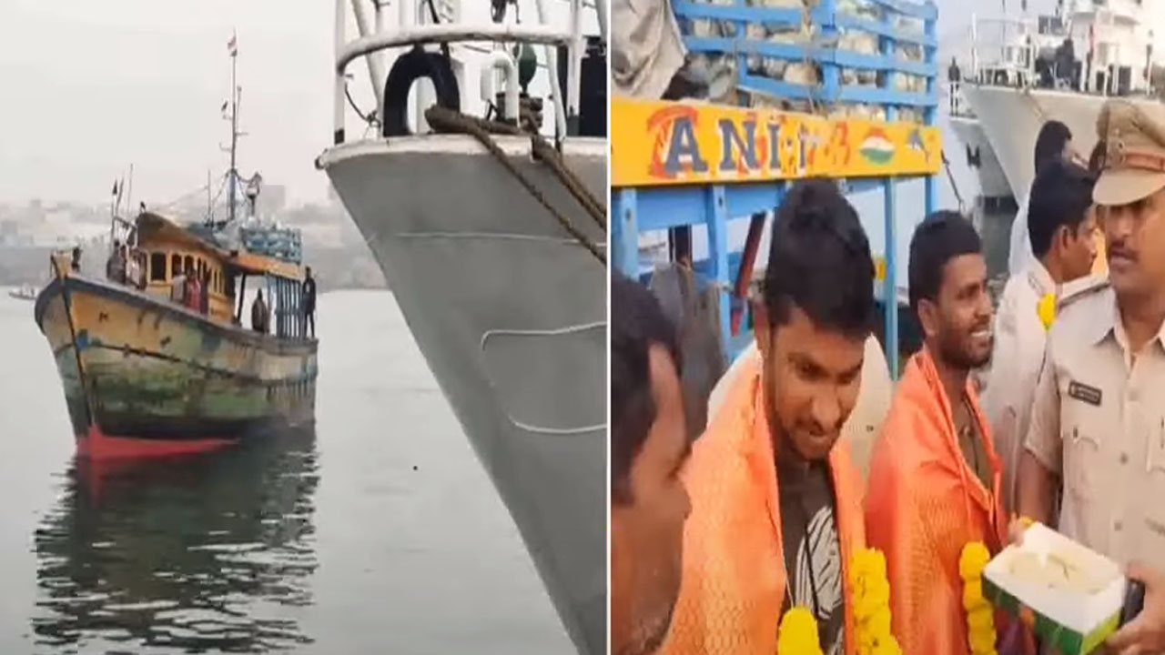 AP Fishermens | బంగ్లాదేశ్‌లో బందీగా ఉన్న ఏపీ మత్స్యకారుల విడుదల